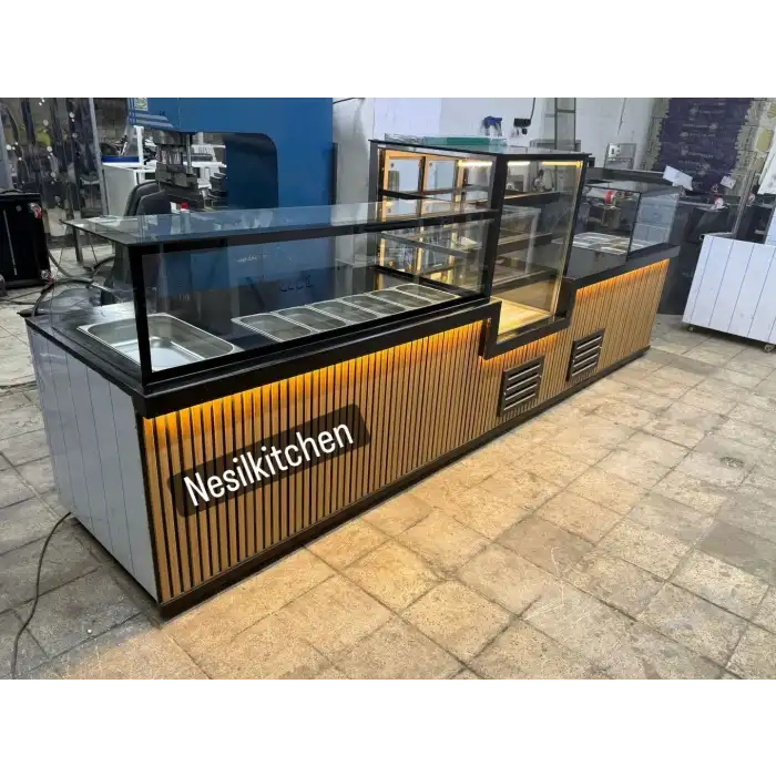 Pasta Teşhir Reyonu ve Kahvaltılık Dolabı NSL-50