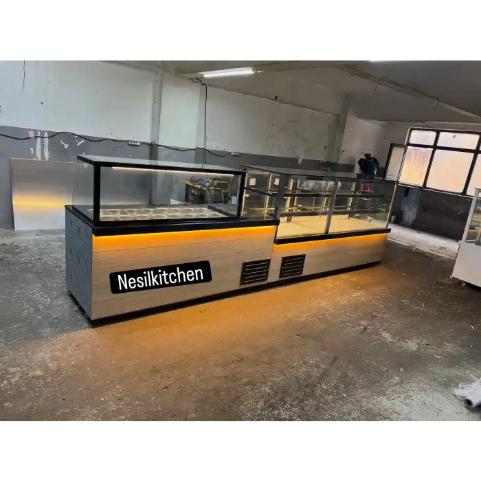 KAHVALTI DILABI YAŞ PASTA VE KURU PASTA DOLABI