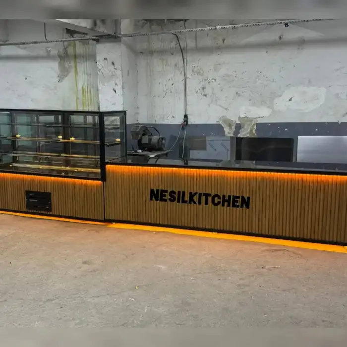 NESİLMUTFAK PASTA TATLI DOLABI BANKO