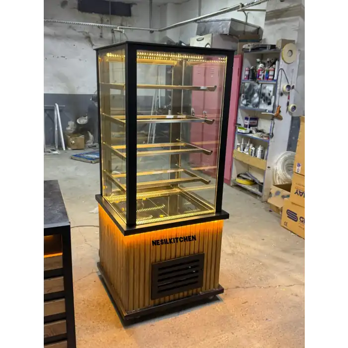 NESİLMUTFAK PASTA TATLI DOLABI DİK DOLAP