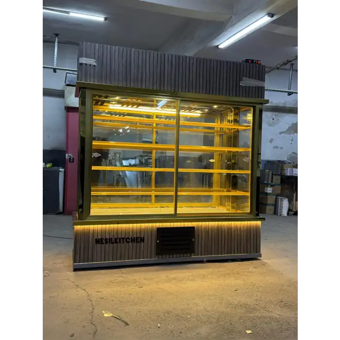 NESİLMUTFAK PASTA TATLI DOLABI DİK DOLAP