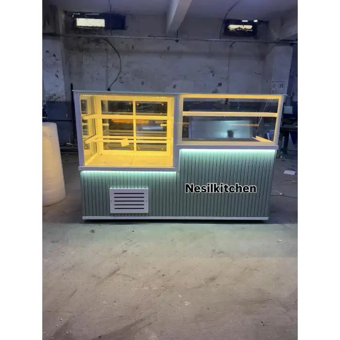 Pasta Tatlı Dolabı Börek Bar Tezgahı