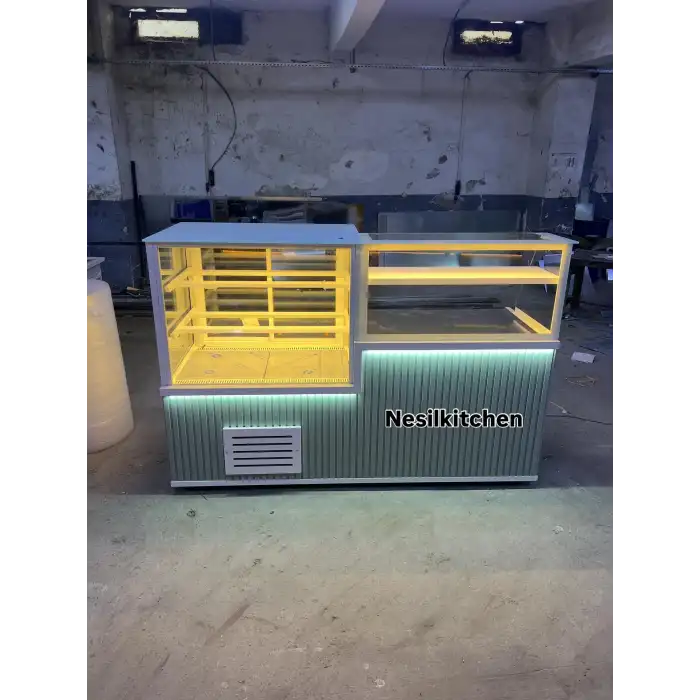 Pasta Tatlı Dolabı Börek Bar Tezgahı