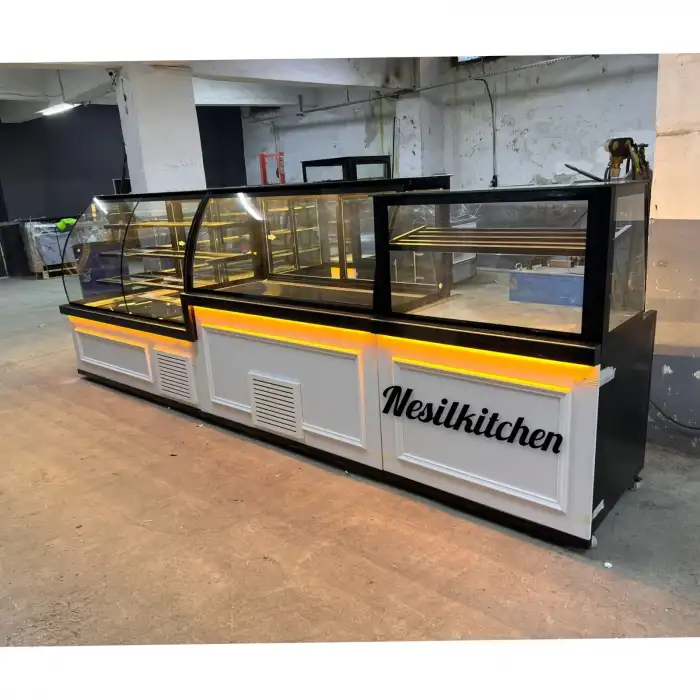 PASTA TATLI DOLABI VE MAYALI TEZGAH BAKLAVA TEZGAHI