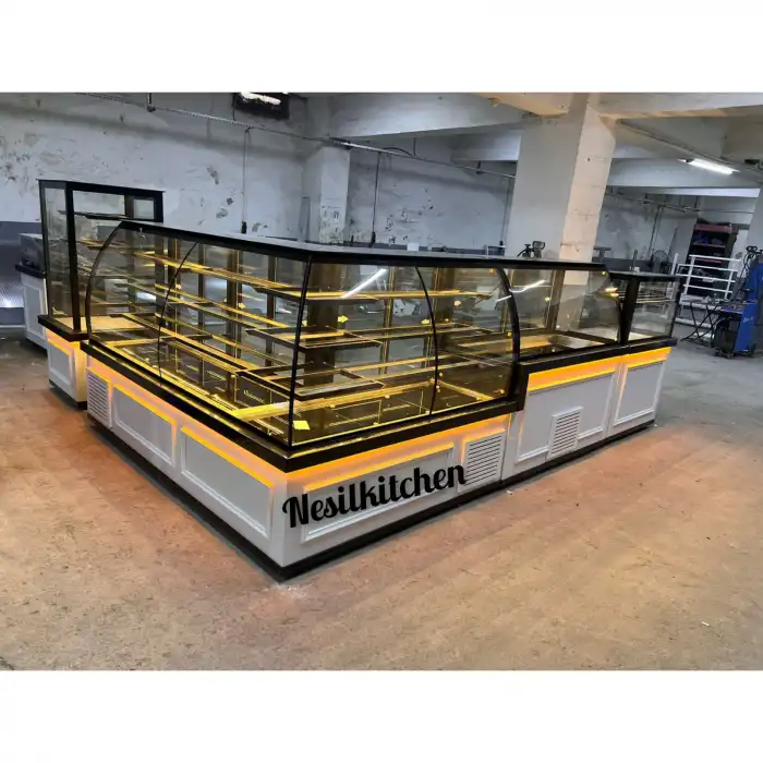 PASTA TATLI DOLABI VE MAYALI TEZGAH BAKLAVA TEZGAHI