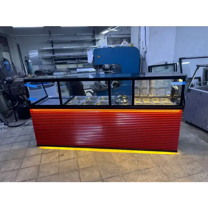pilav tezgahı benmari ve salatbar