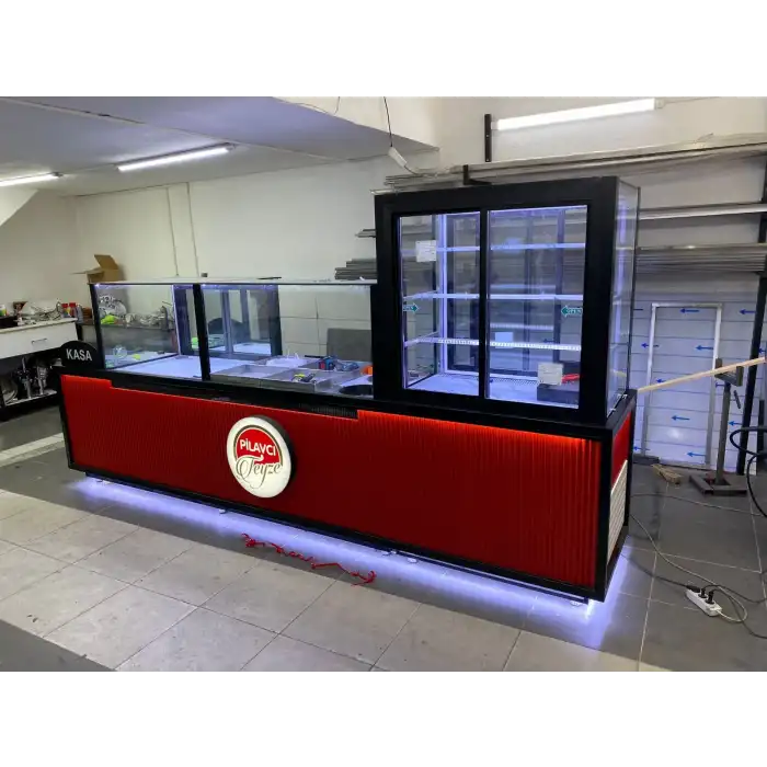 PİLAV YEMEK ÇORBA TEZGAHI PASTA DOLABI