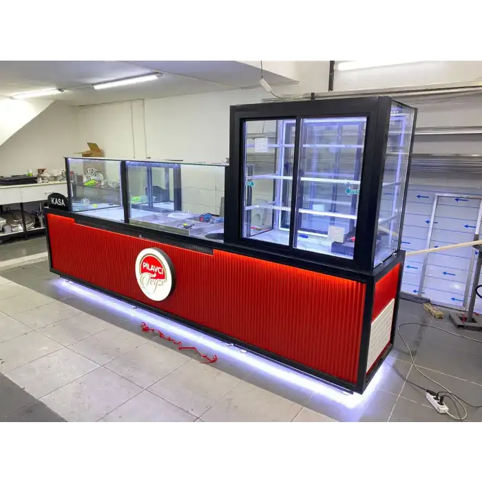 PİLAV YEMEK ÇORBA TEZGAHI PASTA DOLABI