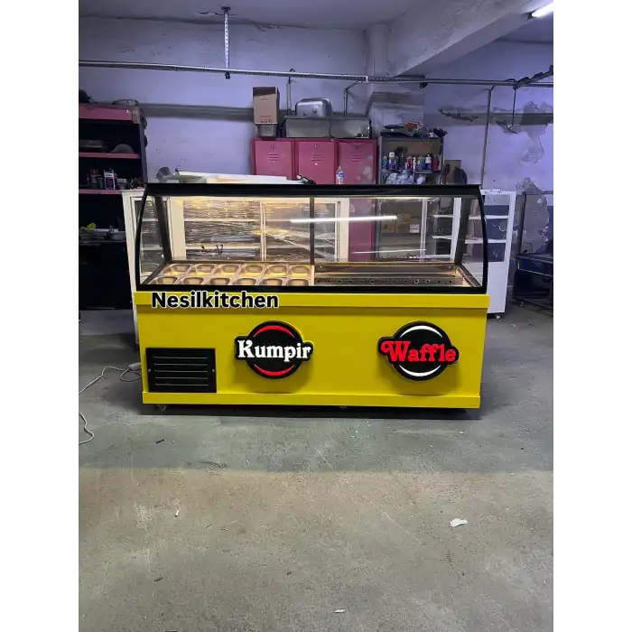 Waffle ve Kumpir Dolabı