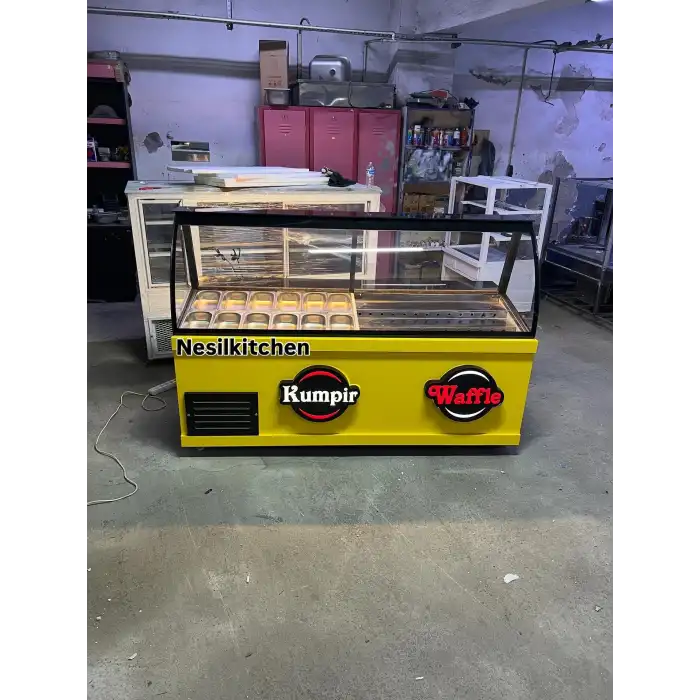 Waffle ve Kumpir Dolabı