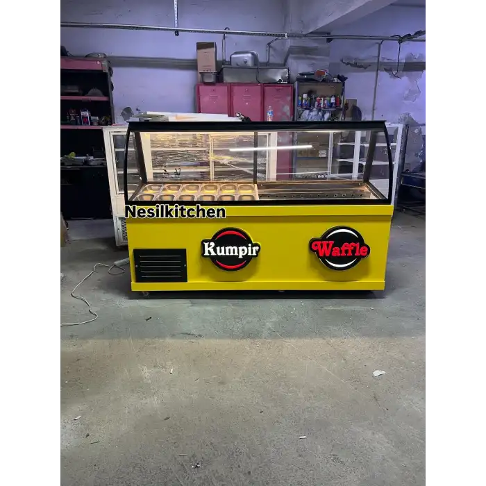 Waffle ve Kumpir Dolabı