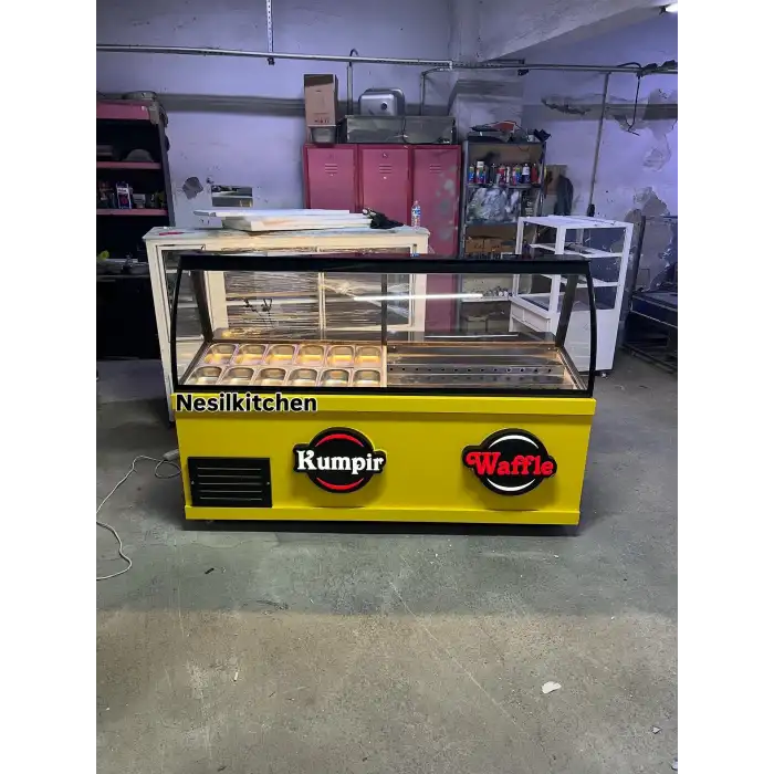 Waffle ve Kumpir Dolabı