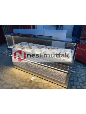 Benmari ve Çorbalık Tezgahı Taş Dekorlu