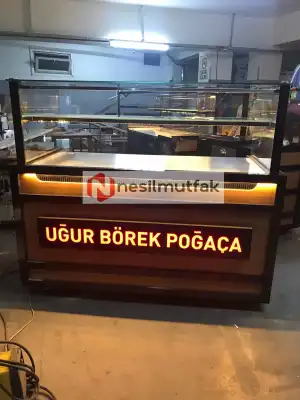 Böreklik Tezgahı Ahşap Model