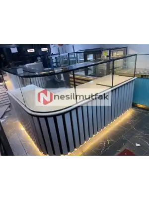 BAKLAVA Tezgahı Beyaz Model