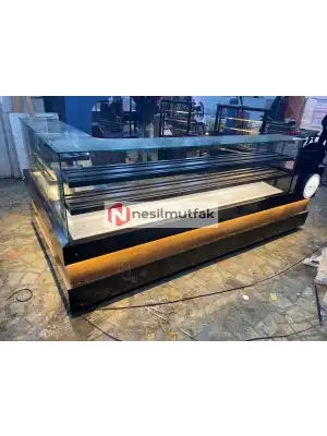 Böreklik ve Baklava Tezgahı Ahşap Dekor Model