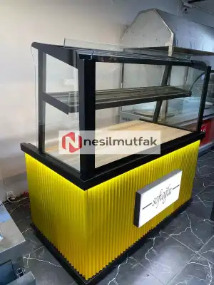 Böreklik ve Baklava Tezgahı Sarı Model