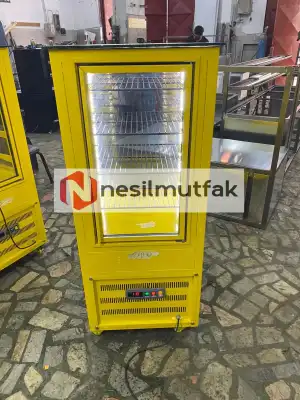 Dik Pasta Dolabı Sarı Model