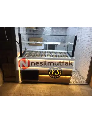 Kahvaltı ve Salatbar Dolabı