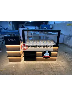 Kahvaltı ve Soğuk Sandviç Ahşap Model