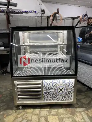 Kebap Dolabı Ön Mermer Dekorlu