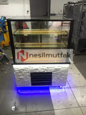 Pasta Dolabı Ön Taş Dekorlu