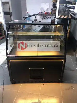 Pasta Dolabı Siyah Model