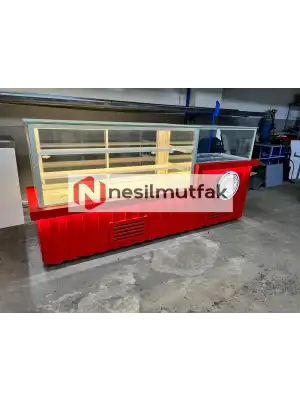 Pasta Dolabı ve Salatabar Tezgahı