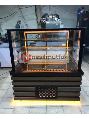 Pasta Tatlı Dolabı Ahşap Model