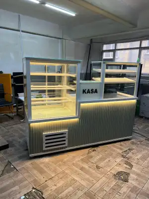 Poğaça Tezgahı ve Pasta Dolabı