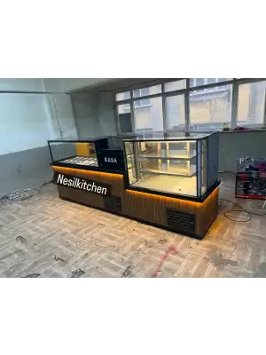 Kebap ve Salatabar Dolabı