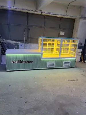 Pasta Tatlı Dolabı Bankolu