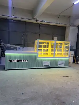 Pasta Tatlı Dolabı Bankolu NSL-4