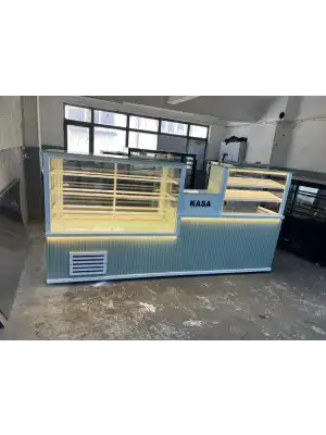 Börek Tezgahı ve Pasta Tatlı Dolabı Kasa Bankolu NSL-14