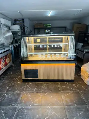 Ahşap Model Kebap Et Teşhir Dolabı NSL-36
