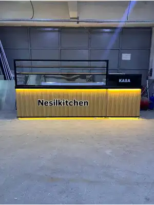 Baklava Tatlı Tezgahı Kasalı NSL-43