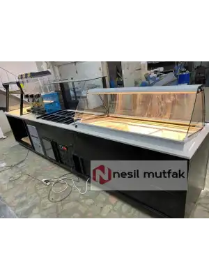 DONDURMA MEYVE PASTA DOLABI LIMONATA BUZ MAKINELİ