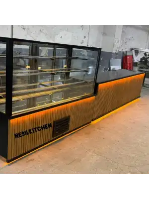 NESİLMUTFAK PASTA TATLI DOLABI BANKO
