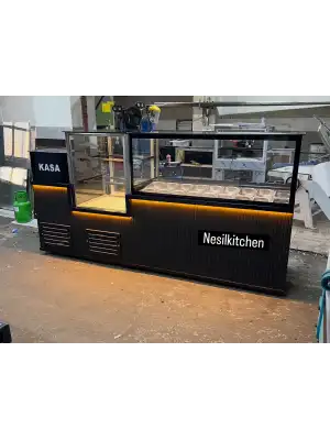PASTA DOLABI VE SALATBAR VE BANKO