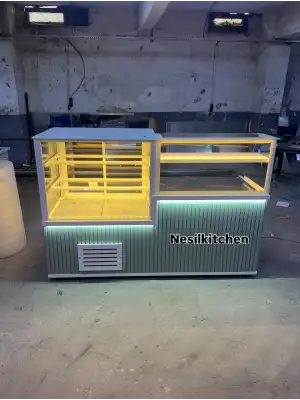 Pasta Tatlı Dolabı Börek Bar Tezgahı