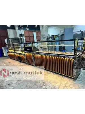 PASTA TATLI MEŞRUBAT DOLABI BAKLAVA TEZGAHI