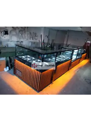 SALATBAR PASTA VE KEBAP DOLABI PİZZA TEZGAHI