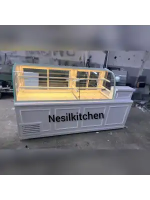 Yaş ve Kuru Pasta Teşhir Dolabı