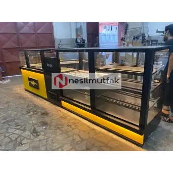 Böreklik ve Baklava Tezgahı Sarı Model Set