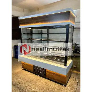 Dik Pasta Tatlı Teşhir Dolabı