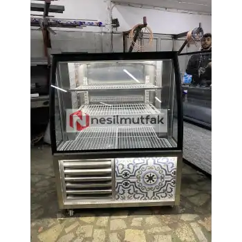 Kebap Dolabı Ön Mermer Dekorlu