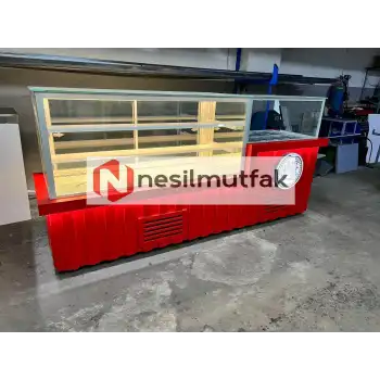 Pasta Dolabı ve Salatabar Tezgahı