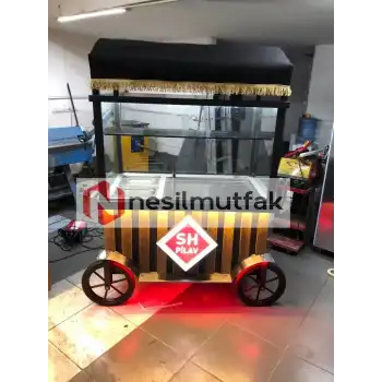 Seyyar Model Pilav ve Yemeklik Tezgahı