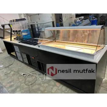 DONDURMA MEYVE PASTA DOLABI LIMONATA BUZ MAKINELİ