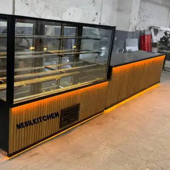 NESİLMUTFAK PASTA TATLI DOLABI BANKO